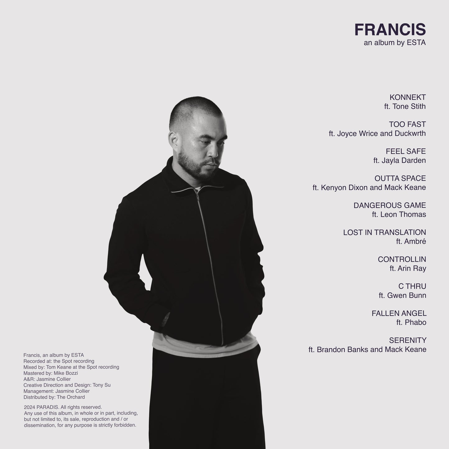 Francis (Test Pressing Vinyl)